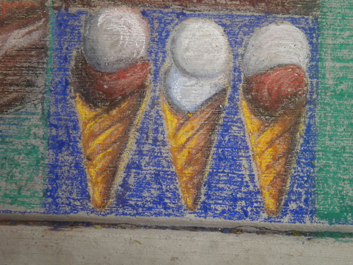Chalk Art Runner Up: From Cocoa Pods by Athena Lorente of Milpitas